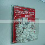 High Quality Full Size PE Plastic Blister Pack Round Nail Cable Clip thumbnail-1