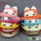 Kids Children 2-5 Years Group Cute Straw Fedora Hat