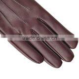 New Design Women Bluetooth Call Touch Screen PU Leather Gloves P-EWB030 thumbnail-6