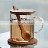 18cm Hot Sell Bamboo Wooden Spoon for Kids thumbnail-5