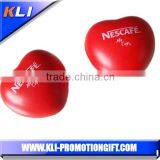 Promotional Lovely Gift PU Foam Anti Stress Toy pu Heart Shaped Stress Ball thumbnail-1