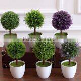 Artificial Pot Plants Baby Tree Potted Artificial Plastic Plants Tree Lifelike Grass