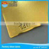 High quality <b>custom</b> polished gold <b>plate</b>d <b>embossed</b> <b>metal</b> business cards