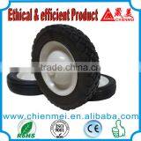 The Most Popular 6inch Rubber Wheel/Metal Rim Wheel/solid Rubber Tiressmall/steel Hub Wheel thumbnail-1