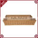 Functional Washable Plastic Wicker Rattan Display Basket for Fruit Storage thumbnail-3