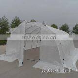 6m (L) X 3.5m (W) X 2m (H) Polytunnel Greenhouse Pollytunnel Poly Polly Tunnel Fully Galvanised Anti Rust Steel Frame thumbnail-1