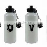 FDA Approval Aluminium Bicycle Water Bottle Screw Cap Outdoor Sports 750ML With Caribiner thumbnail-4