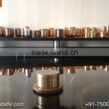 New Design Hammered Brass Candle Jar With Lid thumbnail-1