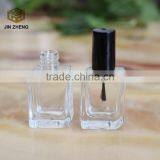 Wholesale 10ml Empty Nail Polish Bottle Clear Glass With Agitator Mixing Balls thumbnail-1