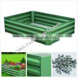 Wholesale Steel Galvanized Garden Raised Bed Vegetable Flower Planter Garden Fence thumbnail-1