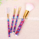 4pcs Cheap and Good Makeup Brush Set Beauty Brush Set Beauty Girl Cosmetics thumbnail-1