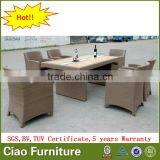 Garden Furniture Outdoor Dining Set Rectangle Table and Chair thumbnail-2