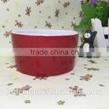 Wholesale Stocked Personalized Korean Ceramic Dinner Salad Bowls thumbnail-4