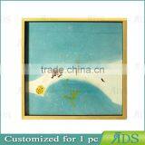 Framed Handmade Shadow Box Decorative Glass Wall Art thumbnail-6