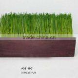 Artificial Potted Grass thumbnail-1