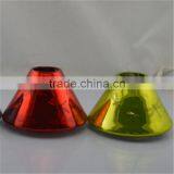 Rose Quartz Candle Holder Lampshade Glass thumbnail-5