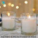 Flamless Round Glass Wax Filled Tealight Candle thumbnail-1
