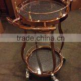 Elegant and Smart Stainelss Steel Liquor Cart Food Serving Trolley for Hotel C-46 thumbnail-2