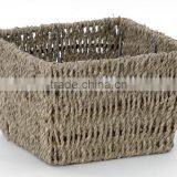 Decorative Small Sundries Straw Basket for Sale thumbnail-1