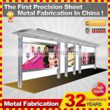 Professional Stainless Steel Bus Stop Shelter Design in Foshan With 32 Years Experience thumbnail-1