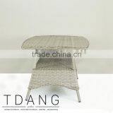 Trieste Outdoor Wicker Table - Outdoor Rattan Dining Table thumbnail-2