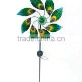 Latest Design for Solar Power Metal Wind Spinner Garden Decoration Solar Stake thumbnail-4