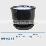 Vietnamese Ceramic Glazed Mini Flower Pot BN-M092 thumbnail-5