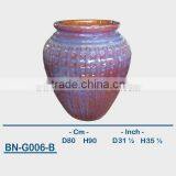 GLAZED CERAMIC OUTDOOR POT BN-G006 thumbnail-2