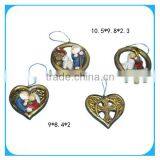 Unique Pottery Christian Hanging Ornament Gifts thumbnail-1