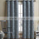 Hot Sell 100% Polyester Yarn Dyed Jacquard Window Curtain Panel