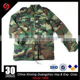 M65 Men Woodland Winter Camouflage Tactical Uniform Military Jacket