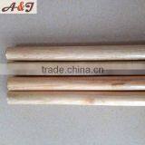 65*2.2 cm Varnished Wood Brush Handle With Flat Cut Both Ends thumbnail-1