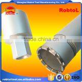 5" Three Section Concrete Diamond Core Drill Bits Hole Saw Masonry Asphalt Cement Brick Block thumbnail-1