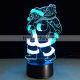 Best Selling High Quality 3D Light Desk Lamp FOR 2016 Christmas Decoration Children Table Lamp thumbnail-2