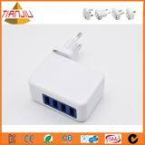 5V 4A 4-Port USB Interchangeable Plug Wall Charger With EU US AU UK Plug thumbnail-3