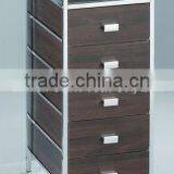 Home Furniture Rolling Plastic Storage Trolley, Mobile P.P Drawer Cart thumbnail-5