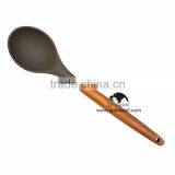 SP-1545 New Product Wooden Handle Silicone Kitchen Tool Set thumbnail-2