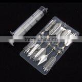 10Pcs/set 3D Gracilaria Needles Gelatin Jelly Art Jello Cake Syringe Decor thumbnail-2