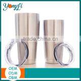 Stainless Steel Double Wall Vacuum Insulated Tumbler With Lid 30 oz & 20 oz thumbnail-1
