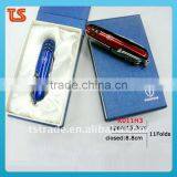 "stock"New Design Multi Knife Novelty Pocket Knife Multi Function Utility Kinfe LED Knife( K011H3) thumbnail-1