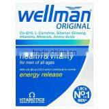 Vitabiotics Wellman Vitamin & Mineral Supplement, 30 Tablets thumbnail-1