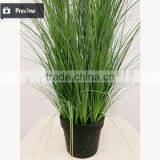Wholesale Artificial Grass Potted Onion Grass With Barbed Spray Fake Grass Bonsai Plants for Home Decoration thumbnail-4