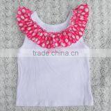 Wholesale Cheap Ruffle Shirts Toddler Baby Tank Top thumbnail-2