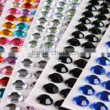 2017 Acrylic Gem Diamond Crystal Letter Rhinestone Sticker thumbnail-1