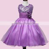 Beauty Princess One Piece Baby Girl Flower Dress Girl Party Dress Birthday Kids Children Frocks Dress Sleevless thumbnail-3