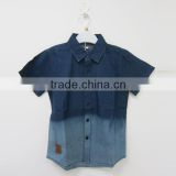 100% cotton child jeans shirt