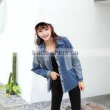 Zm35755a Korean Summer Long Sleeve Blouse Fashion Women Tops thumbnail-1