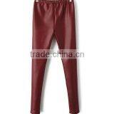 EY0022L Women Fashion Joker PU Pencil of Cultivate One's Morality Leggings thumbnail-4