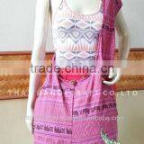 Thai Large Cotton Shoulder Hippie Boho Hobo Sling Crossbody Yaam thumbnail-1