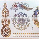 Wholesale Gold and Silver Summer Tattoo Sticker thumbnail-4
